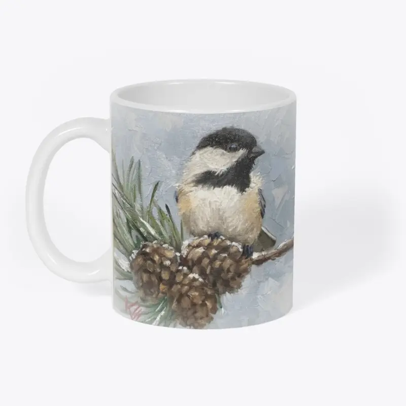 Winter Chickadee Mug