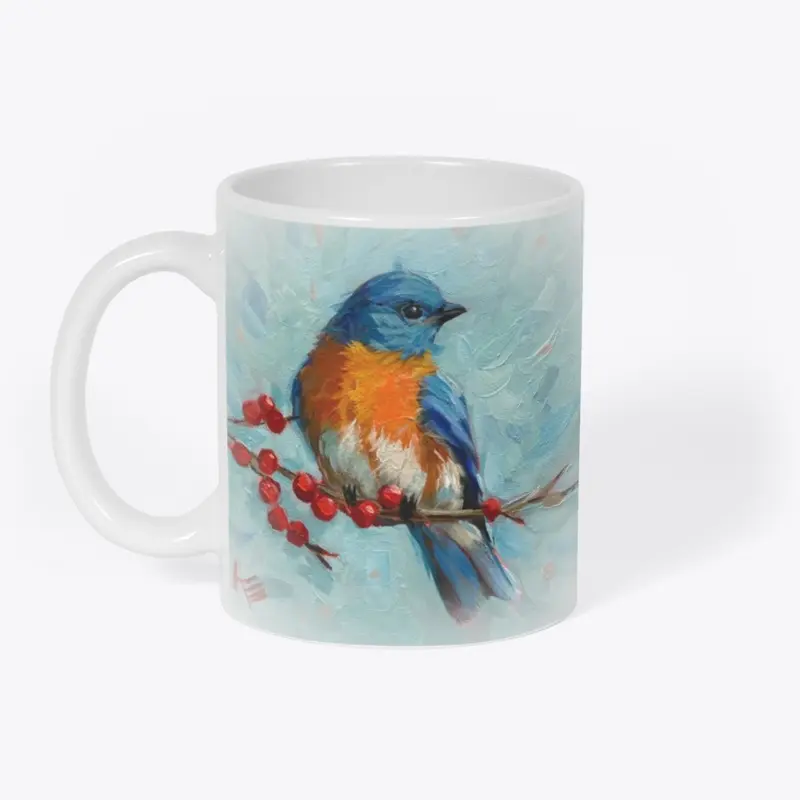 Blue Bird Mug